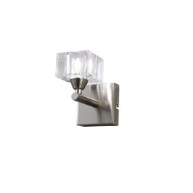 M2363SN  Cuadrax SN Switched Wall Lamp 1 Light SN (0004029)